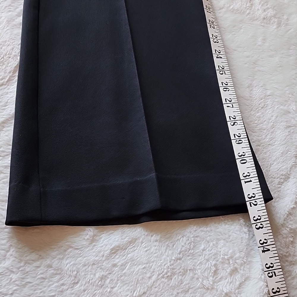 Express Flare Mid Rise Classic Black Dress Pants Brand New - Picture 9 of 11